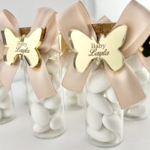 Sugared Almond Glass Tubes
