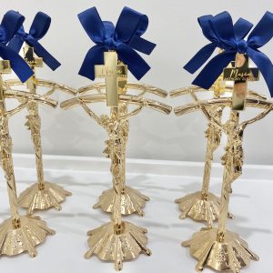 Gold Cross Statues